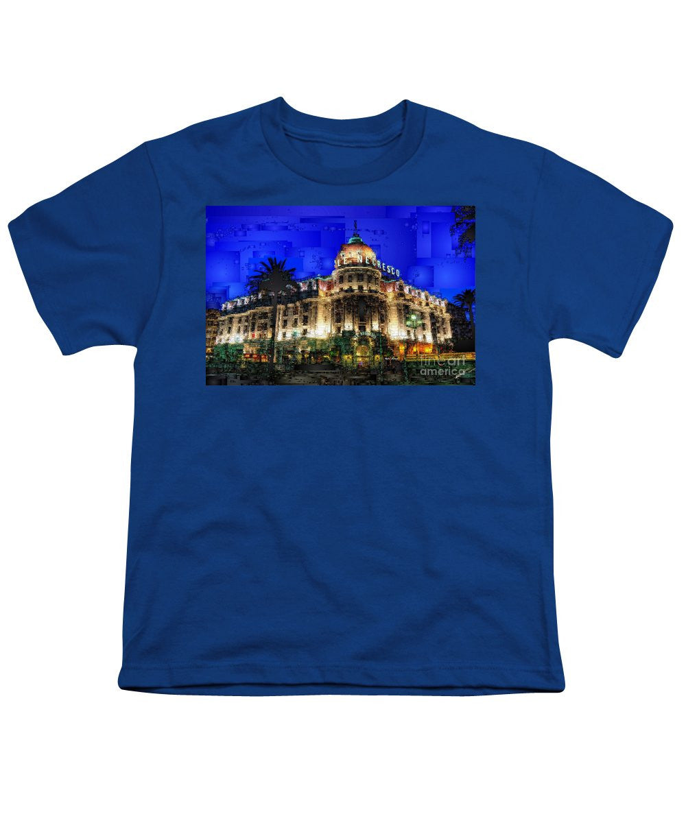 Youth T-Shirt - Le Negresco Hotel In Nice France