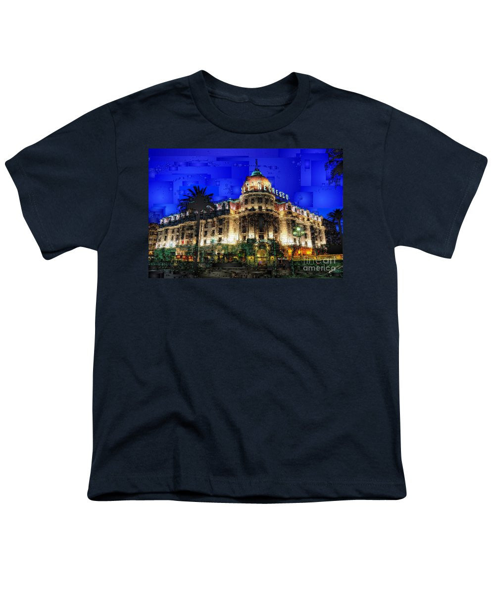 Youth T-Shirt - Le Negresco Hotel In Nice France