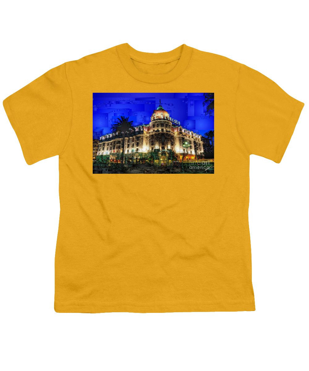 Youth T-Shirt - Le Negresco Hotel In Nice France