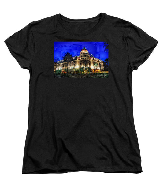 T-shirt femme (coupe standard) - Hôtel Le Negresco à Nice France