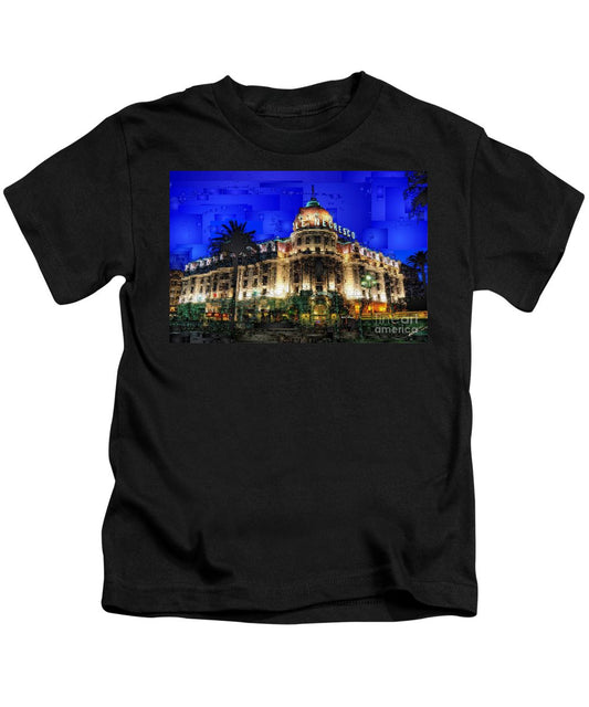 T-shirt pour enfants - Hôtel Le Negresco à Nice, France