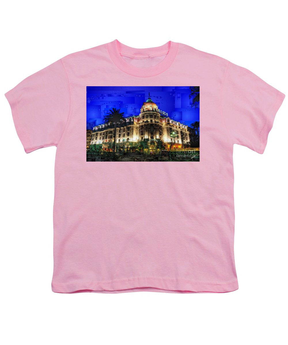 Youth T-Shirt - Le Negresco Hotel In Nice France