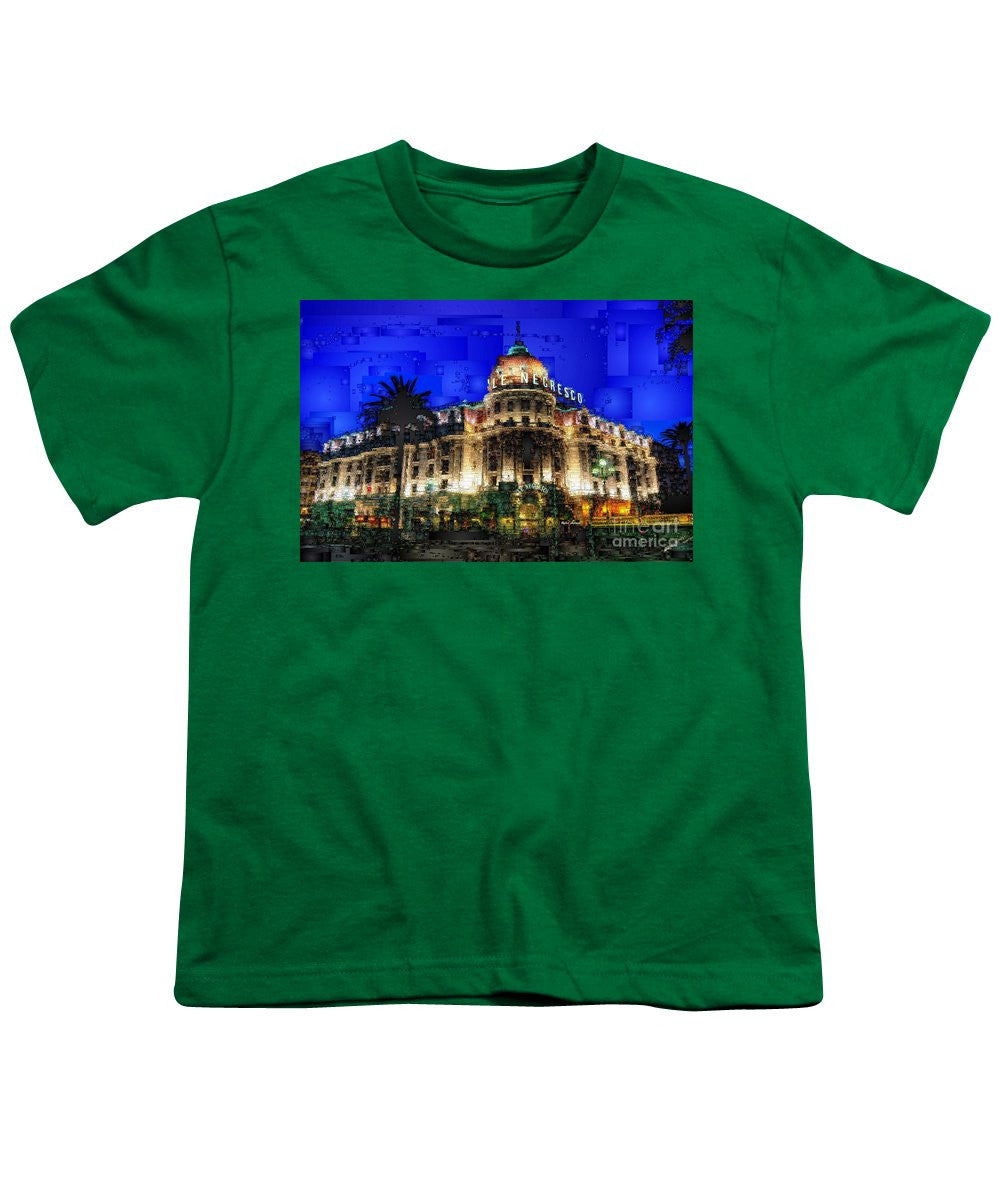 Youth T-Shirt - Le Negresco Hotel In Nice France