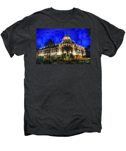 T-shirt Premium Homme - Hôtel Le Negresco à Nice France