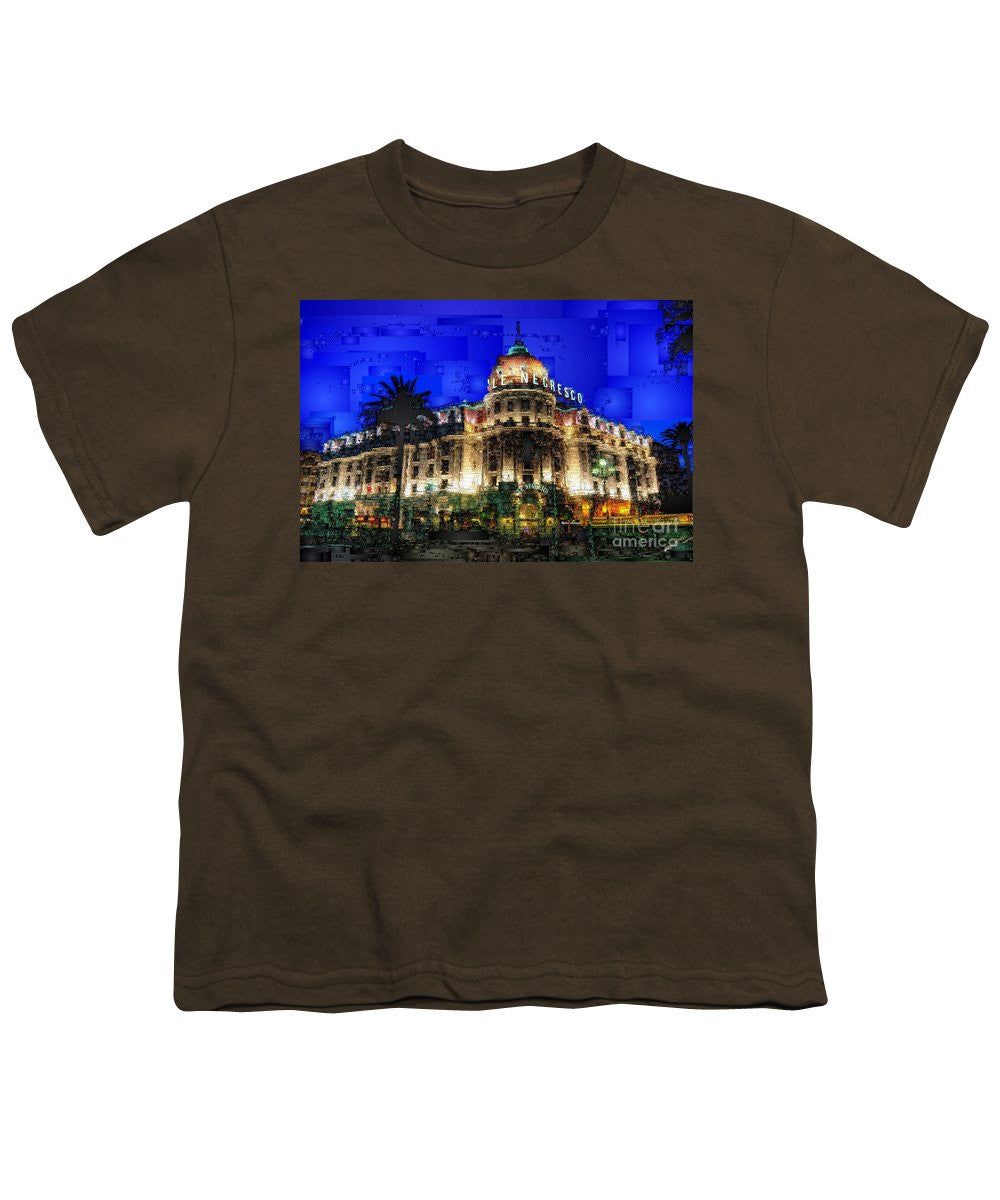 Youth T-Shirt - Le Negresco Hotel In Nice France