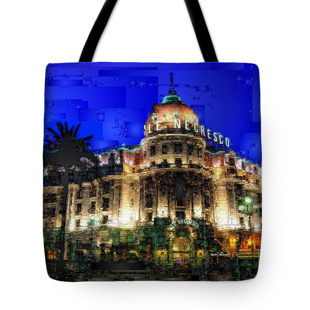 Tote Bag - Le Negresco Hotel In Nice France