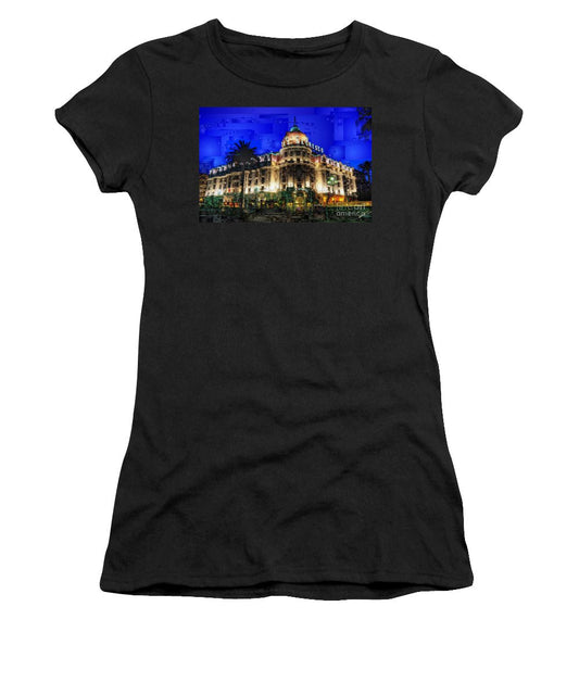 T-shirt femme (coupe junior) - Hôtel Le Negresco à Nice France