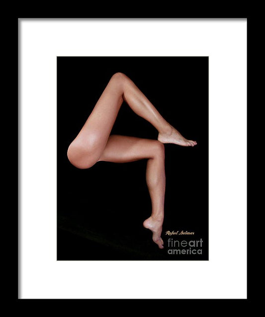 Legs Are Meant For Dancing - Framed Print