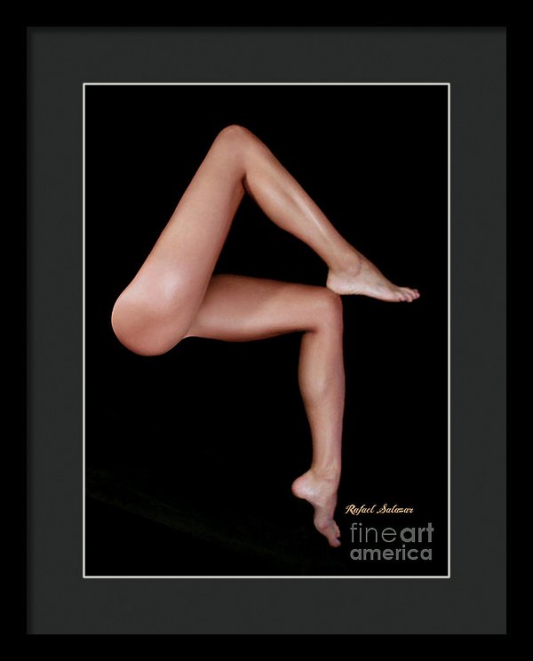 Legs Are Meant For Dancing - Framed Print