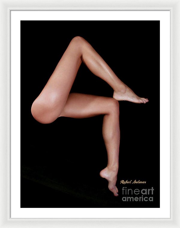 Legs Are Meant For Dancing - Framed Print