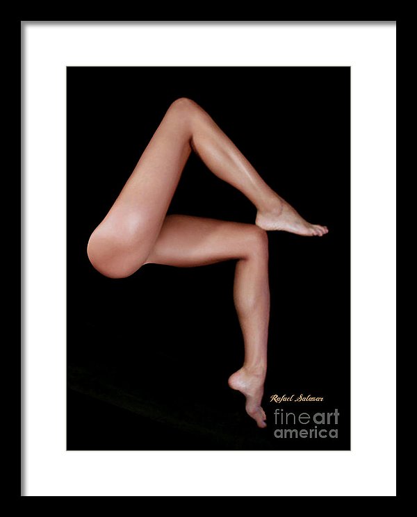 Legs Are Meant For Dancing - Framed Print