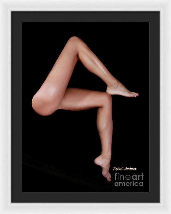 Legs Are Meant For Dancing - Framed Print