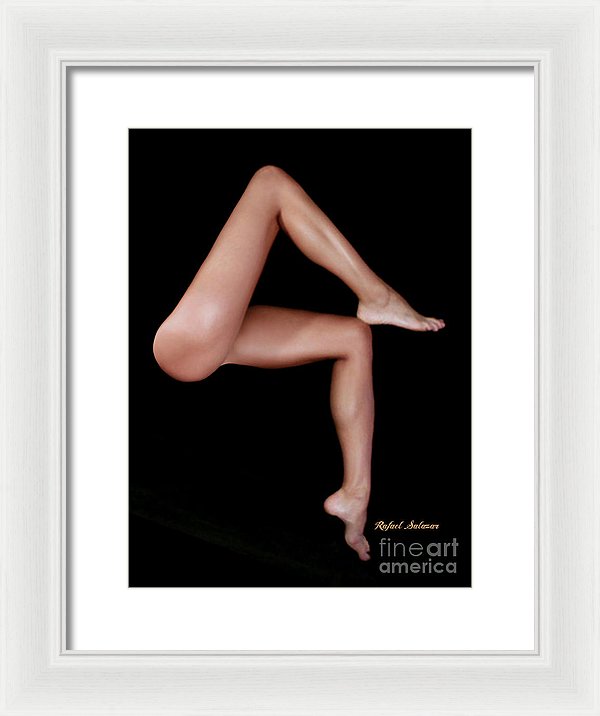 Legs Are Meant For Dancing - Framed Print