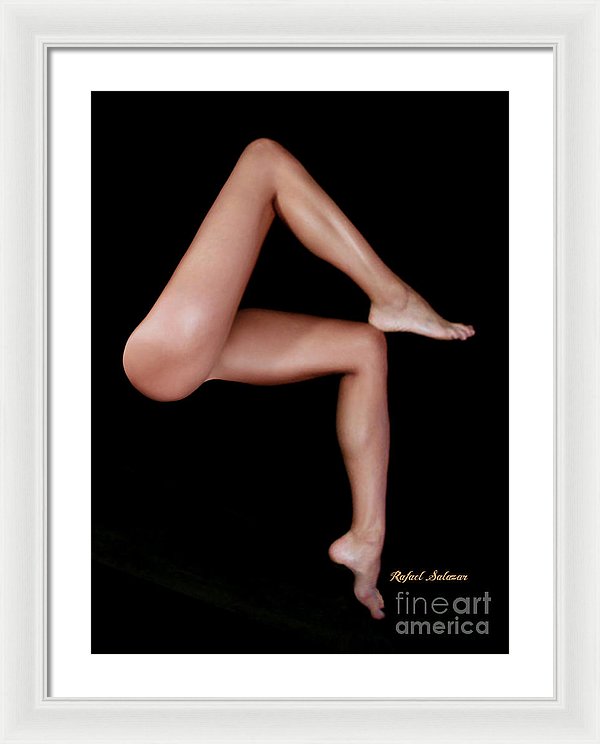 Legs Are Meant For Dancing - Framed Print