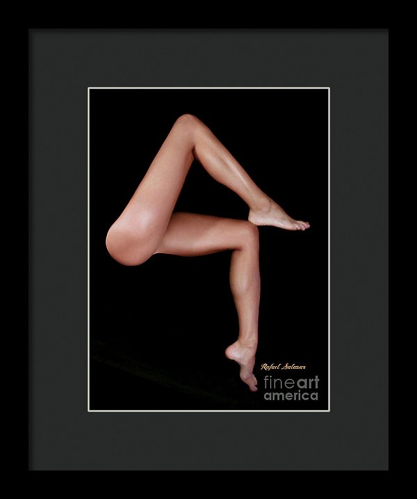 Legs Are Meant For Dancing - Framed Print