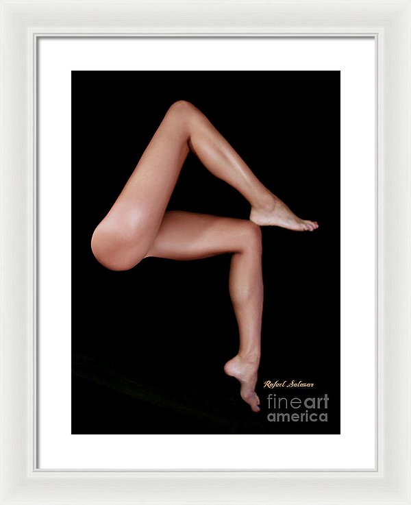 Legs Are Meant For Dancing - Framed Print