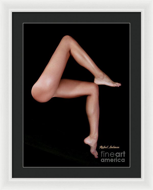 Legs Are Meant For Dancing - Framed Print