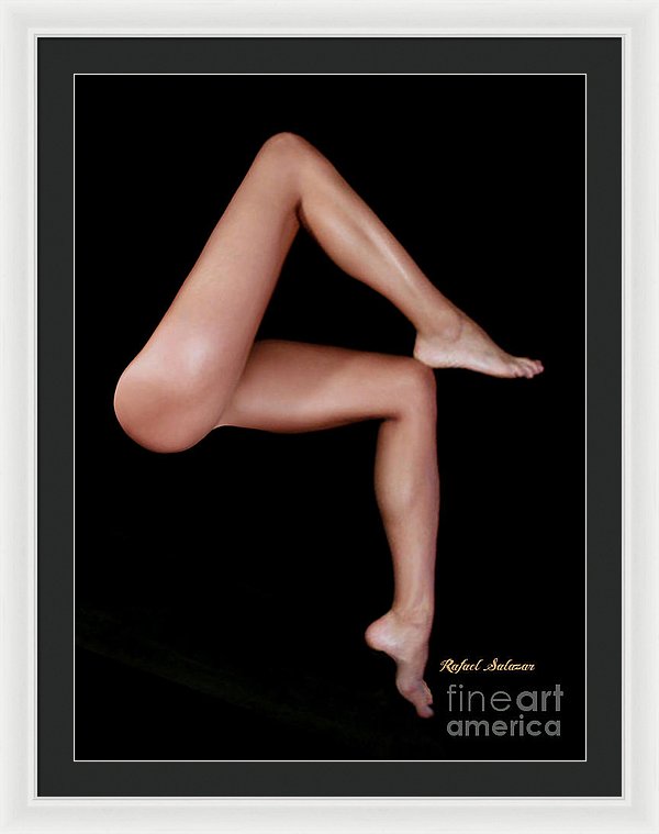 Legs Are Meant For Dancing - Framed Print