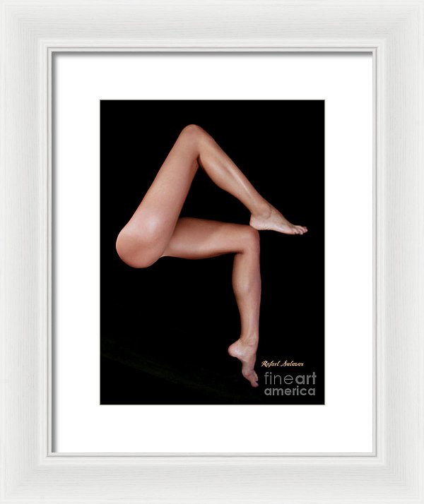 Legs Are Meant For Dancing - Framed Print