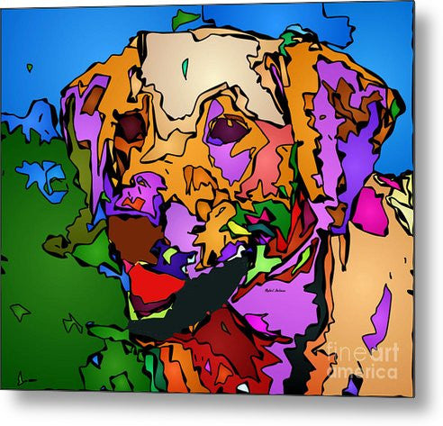 Metal Print - Let's Play. Pet Series