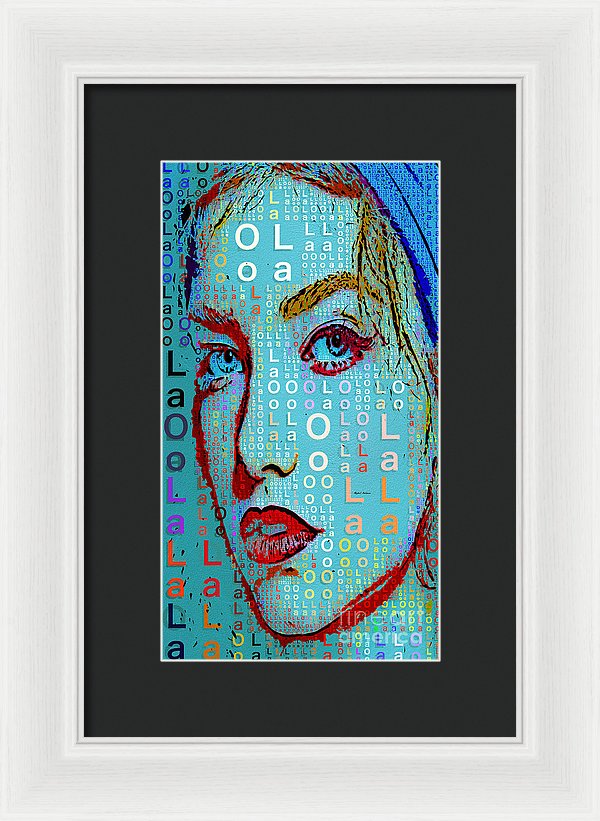 Lola Knows - Framed Print