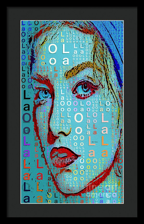 Lola Knows - Framed Print