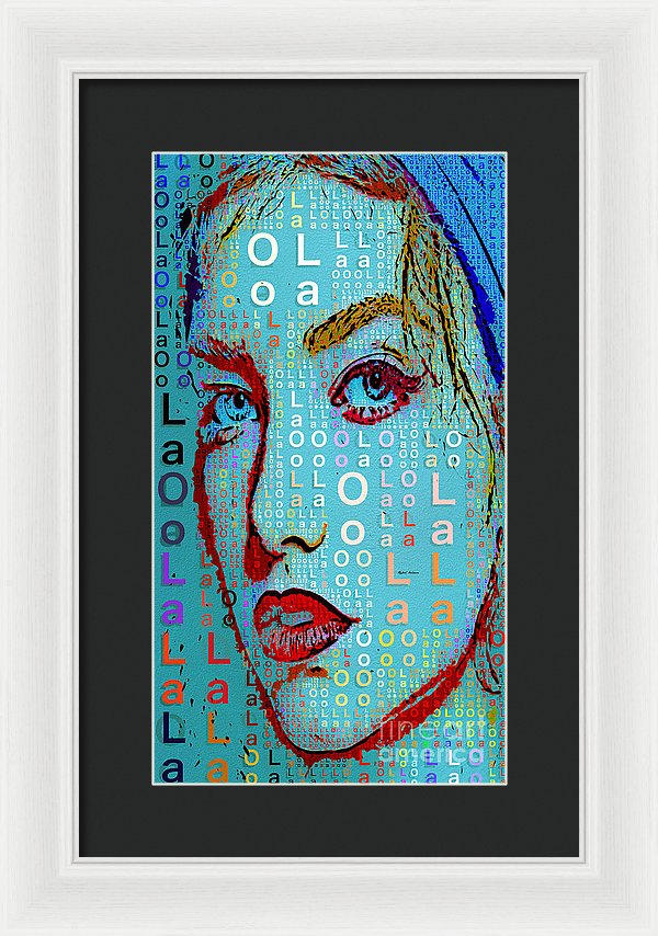 Lola Knows - Framed Print