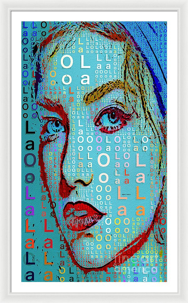 Lola Knows - Framed Print