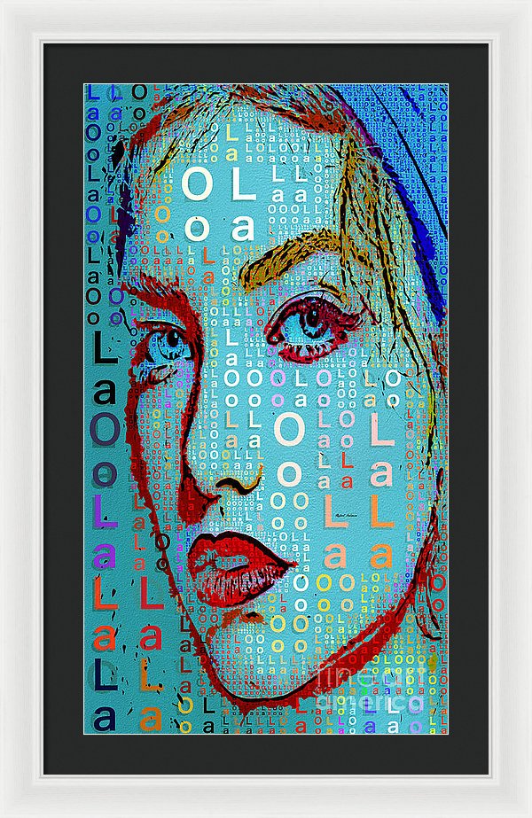 Lola Knows - Framed Print