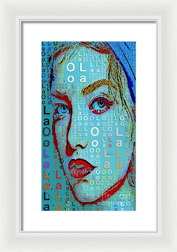 Lola Knows - Framed Print