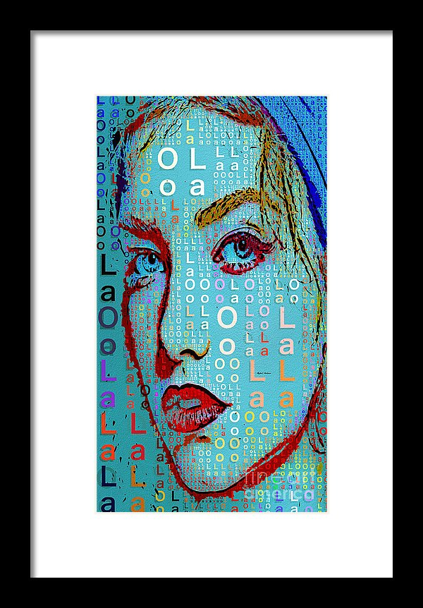 Lola Knows - Framed Print