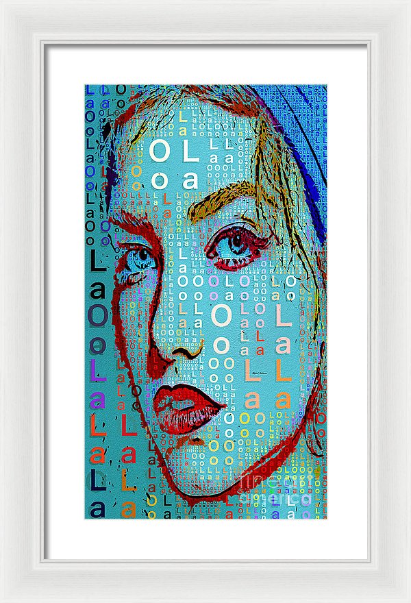 Lola Knows - Framed Print