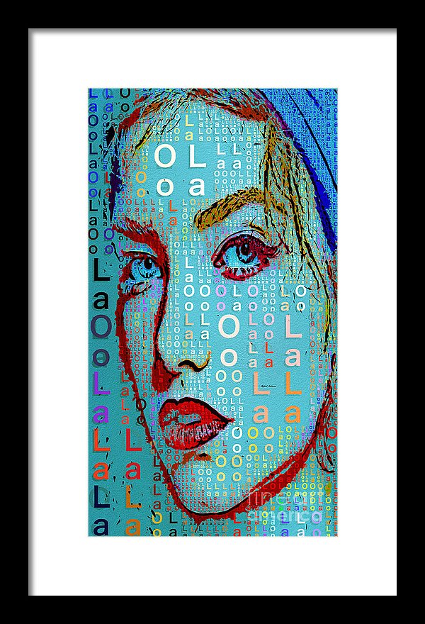 Lola Knows - Framed Print