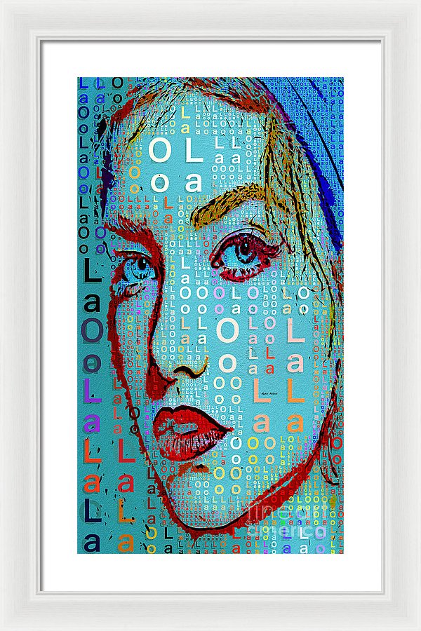 Lola Knows - Framed Print