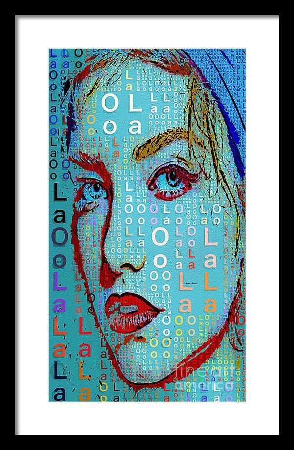 Lola Knows - Framed Print