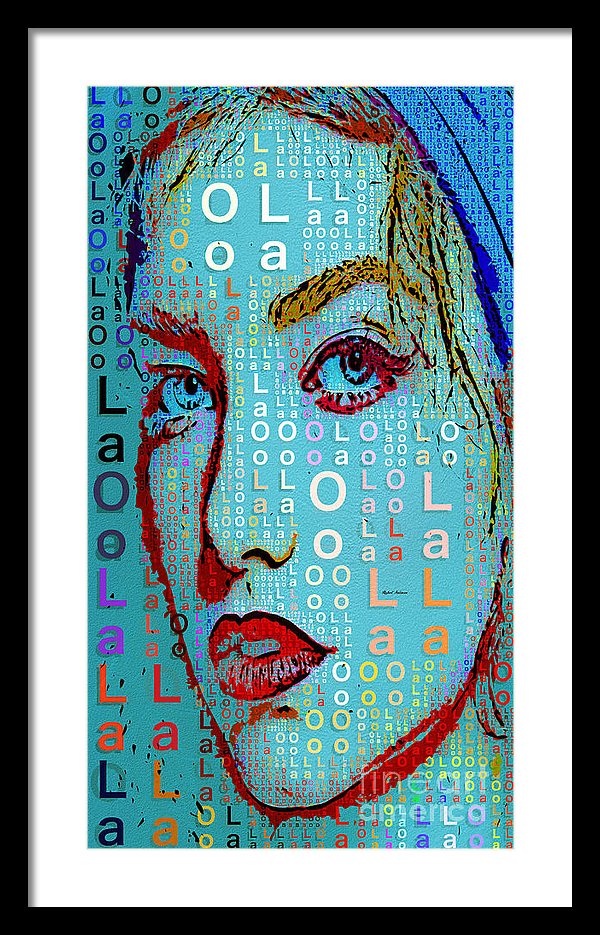 Lola Knows - Framed Print