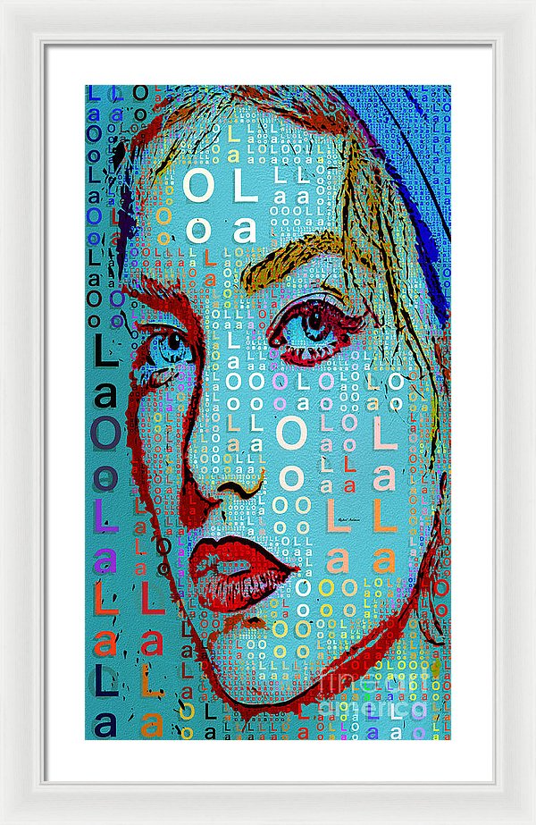 Lola Knows - Framed Print