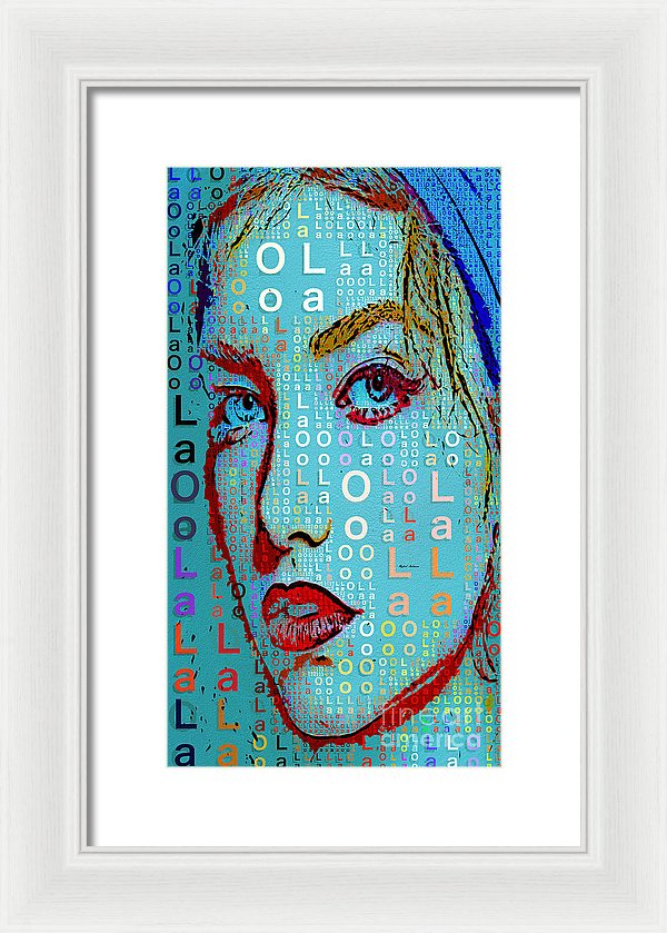 Lola Knows - Framed Print