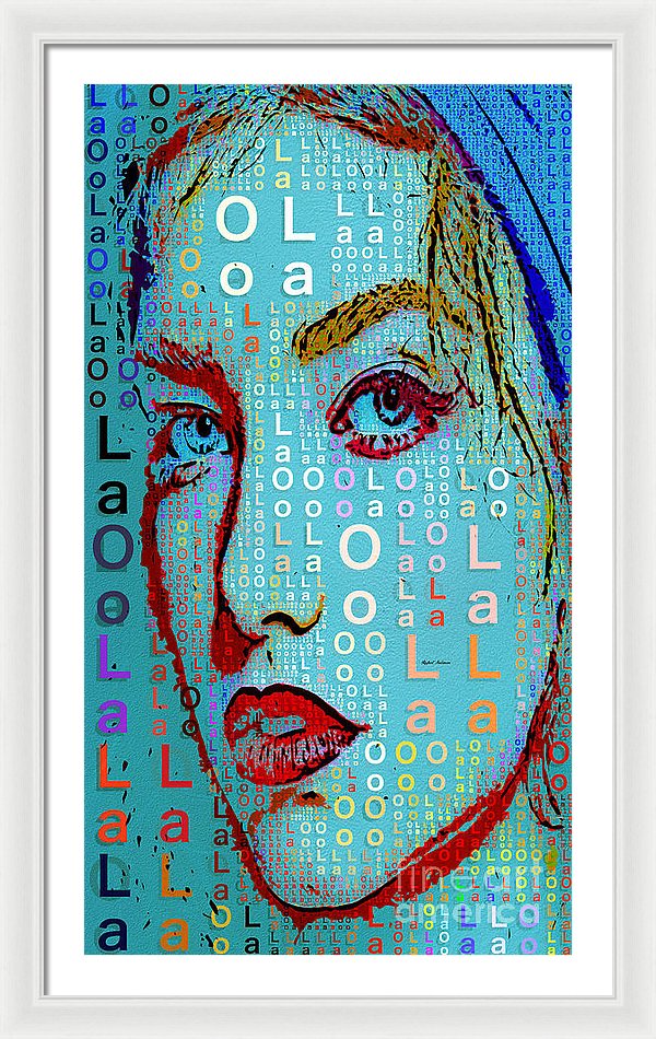 Lola Knows - Framed Print