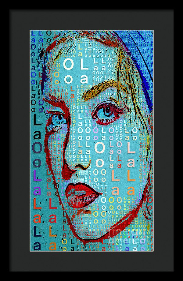 Lola Knows - Framed Print