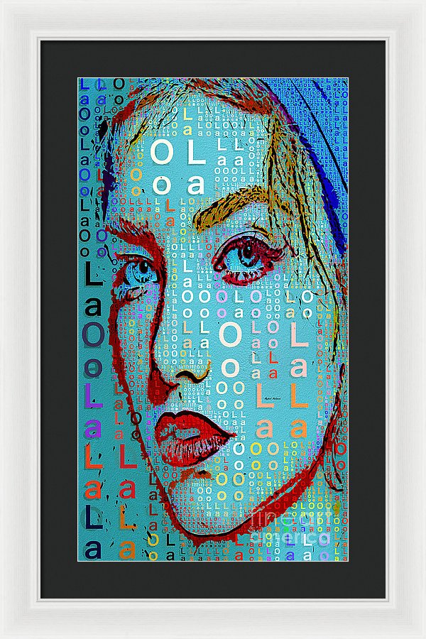 Lola Knows - Framed Print