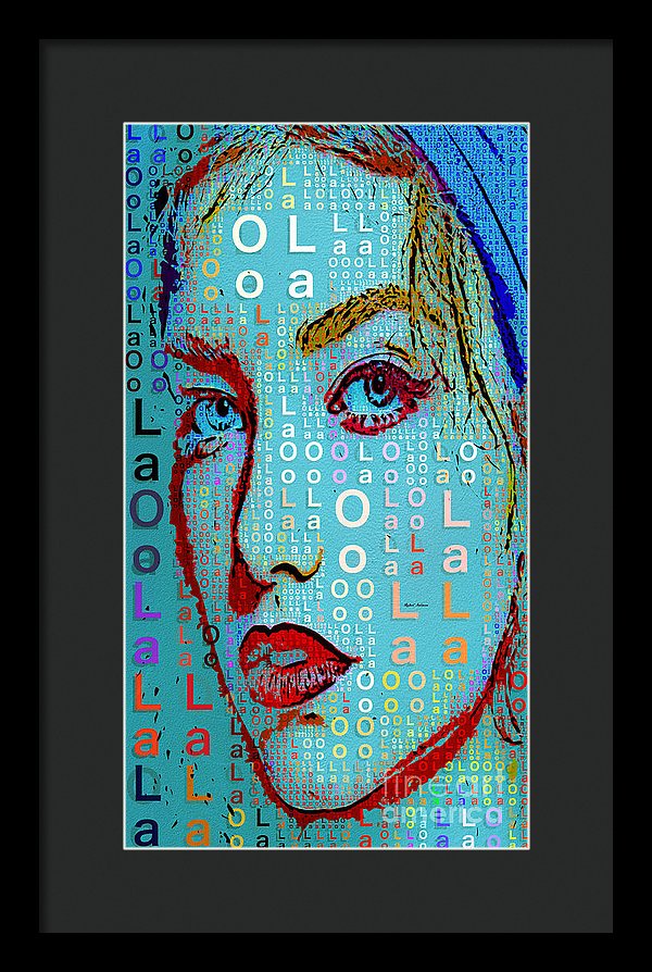 Lola Knows - Framed Print