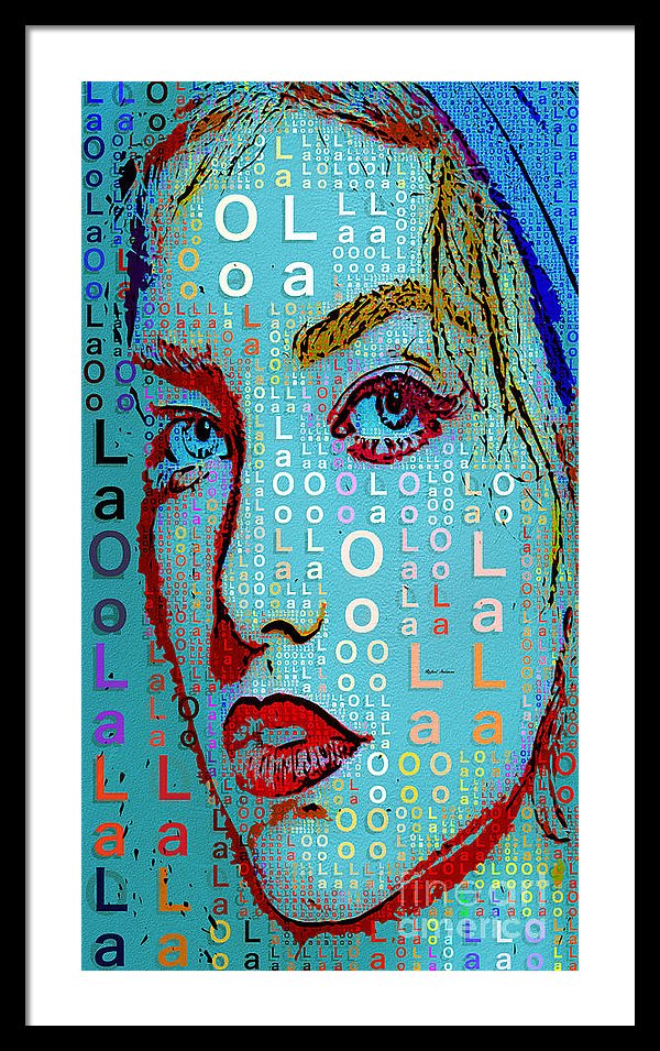 Lola Knows - Framed Print