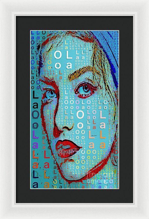 Lola Knows - Framed Print