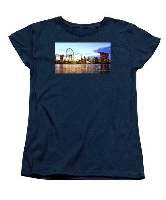 T-shirt pour femme (coupe standard) - Londres