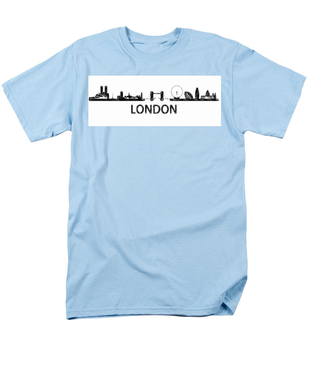 T-shirt pour homme (coupe standard) - London Silhouette Sketch