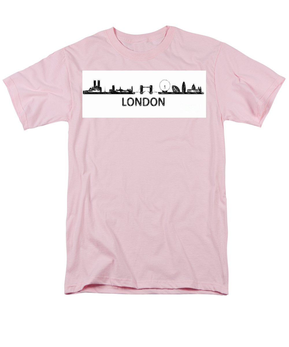 T-shirt pour homme (coupe standard) - London Silhouette Sketch