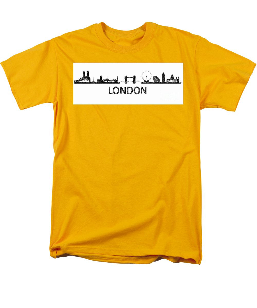 T-shirt pour homme (coupe standard) - London Silhouette Sketch