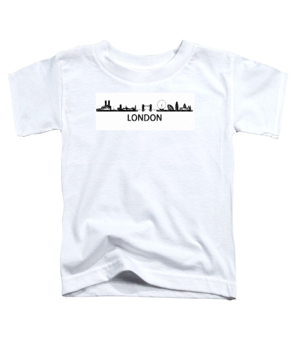 Toddler T-Shirt - London Silouhette Sketch