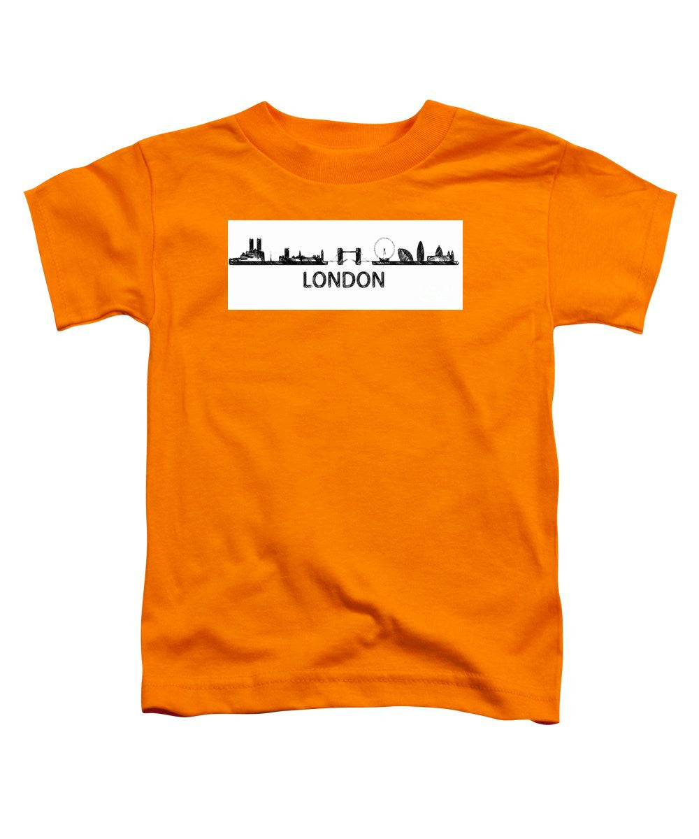 Toddler T-Shirt - London Silouhette Sketch